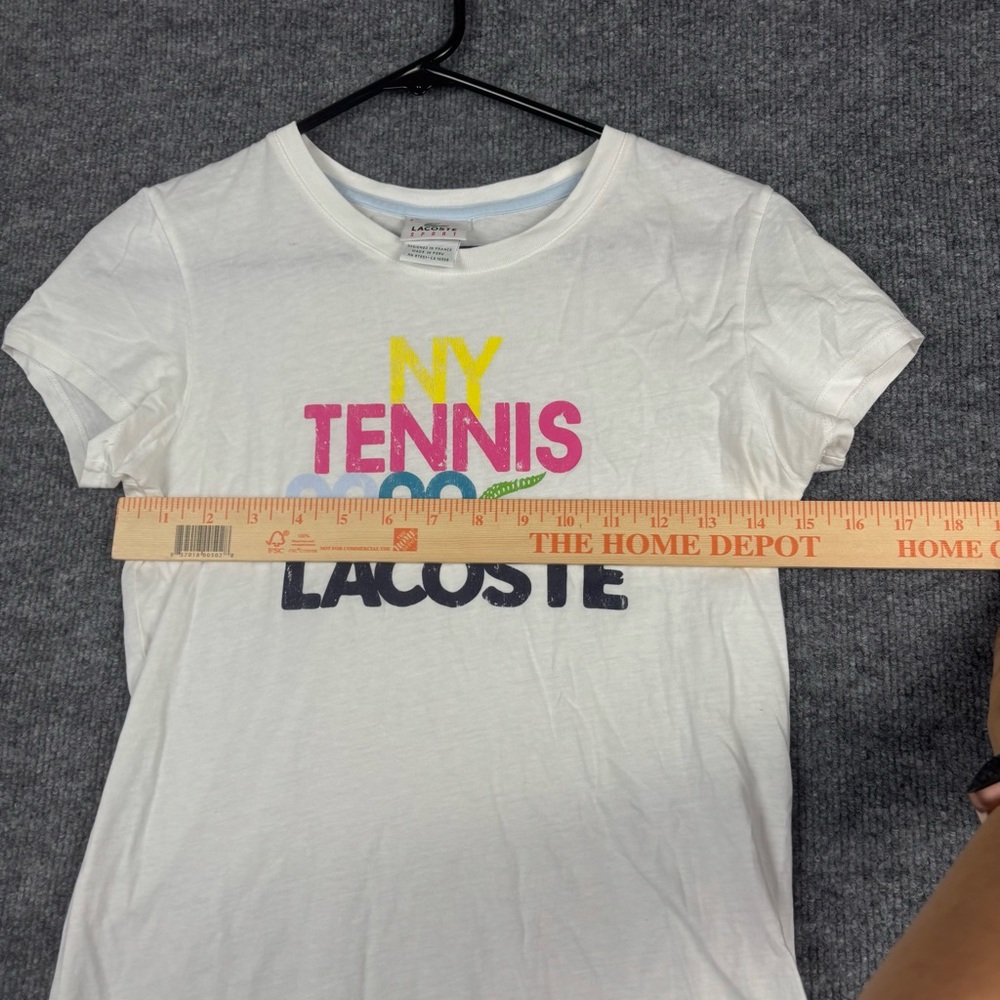 Lacoste Sport NY Tennis 2009 Graphic Tee Size S - Picture 5 of 8